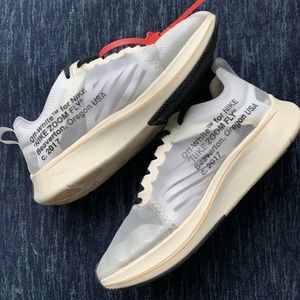 Off White Nike Zoom Flys